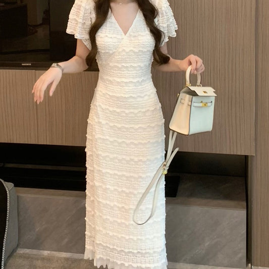 High-Grade French-Style Lace Dress