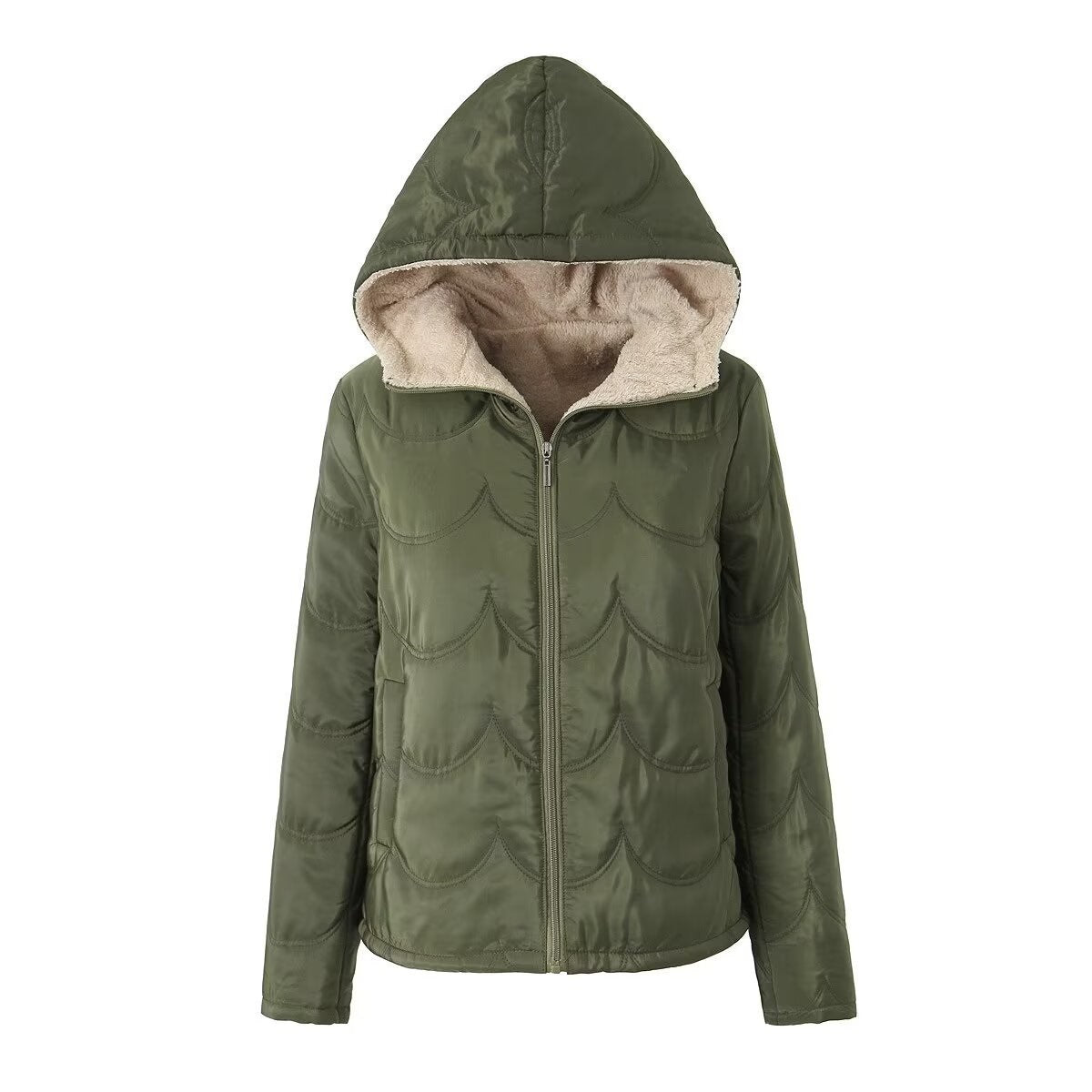 Hooded Cotton Leisure Warm Short Jacket