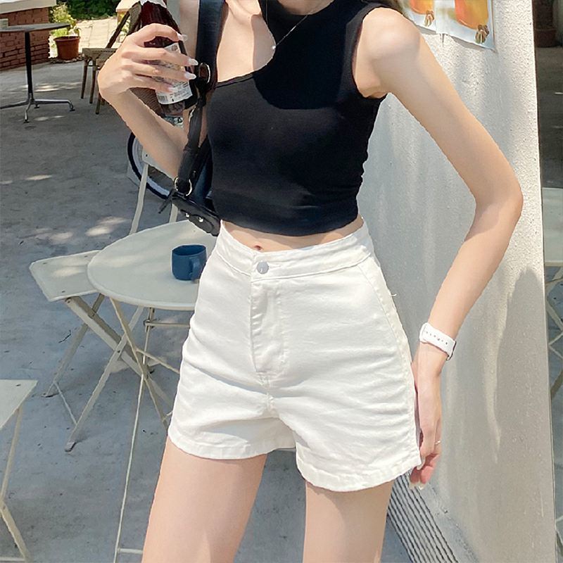 Women's Hot High-Waist Denim Shorts