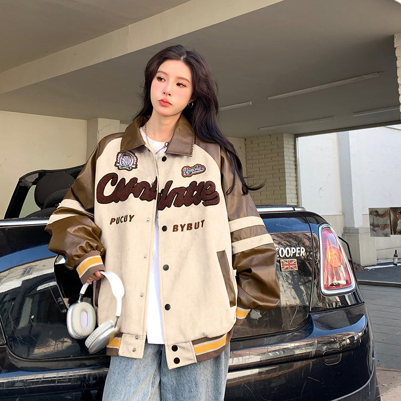 Niche American Baseball Jacket For Women