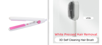 Self-Cleaning Hair Brush