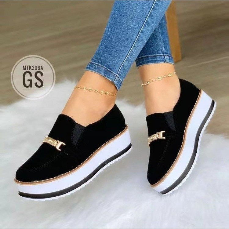 Slip-On Flat Sneakers