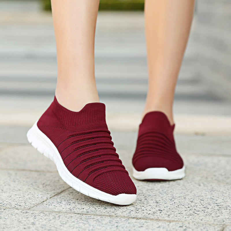 Flat One-Step Viscose Shoes For Women