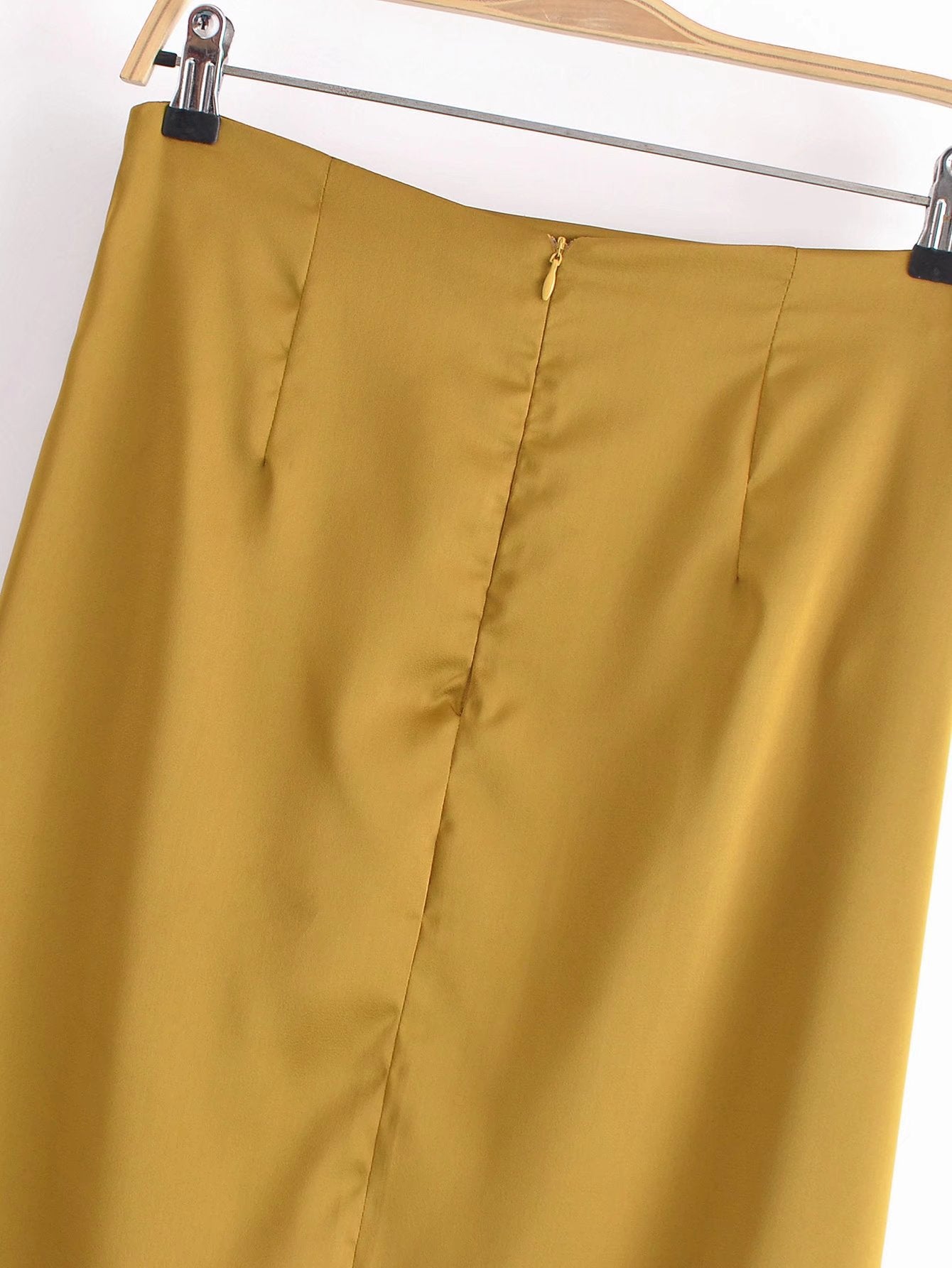 Women's Fashion High Waist Pleated Irregular Skirt
