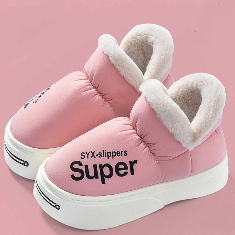 New****!!! -  Winter Covered Heel Down Cotton Slippers For Women