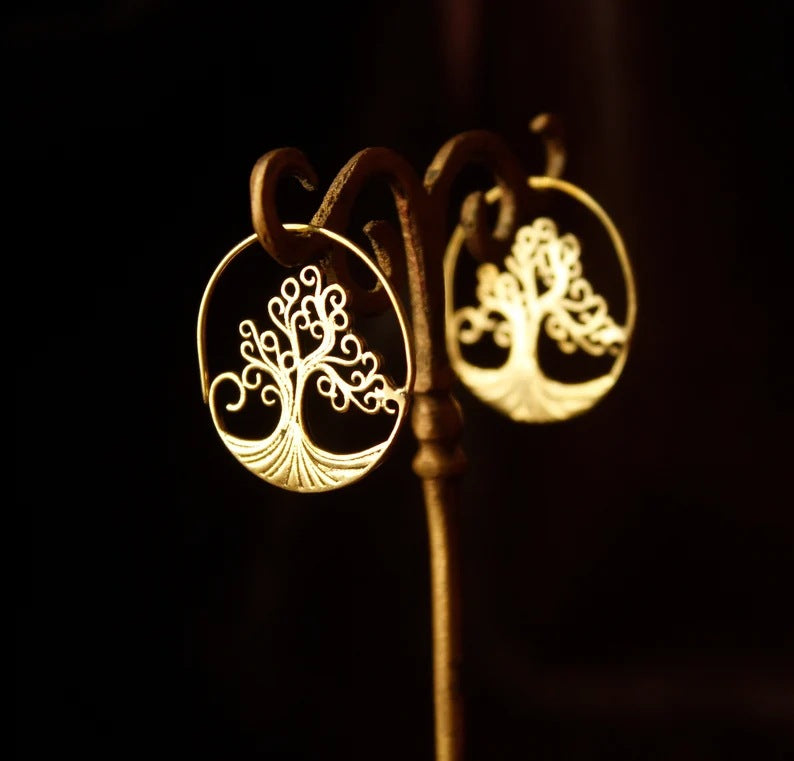 The Charm Of Round Hoop Earrings