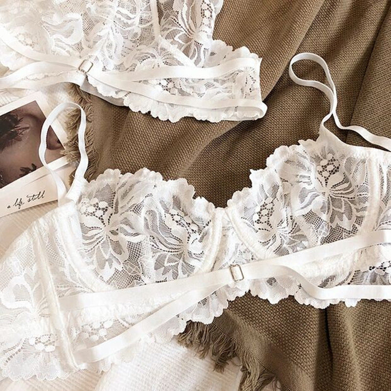 White Lace Underwear Set