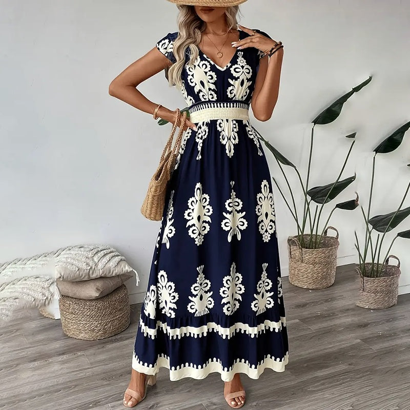 Flowy Casual Maxi Dress - US Only