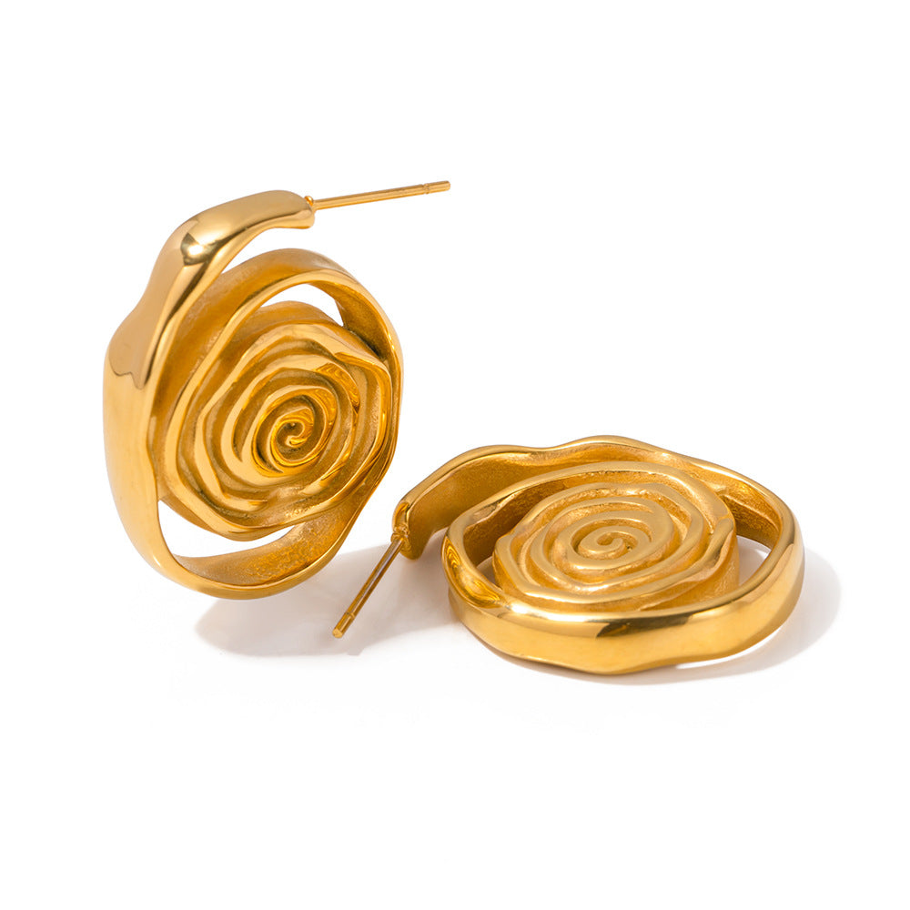 Ins Titanium Steel Earrings