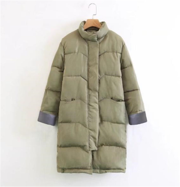 Warm Cotton Winter Jacket For Ladies