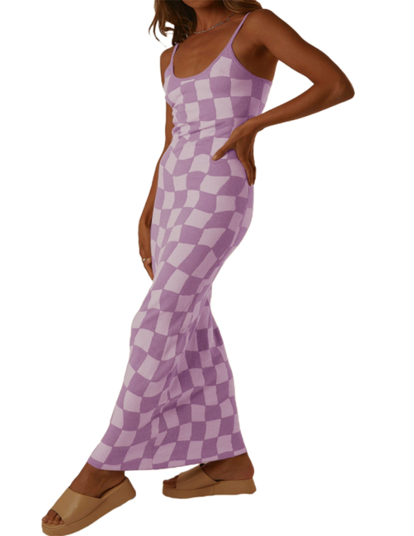 European & American Style Fashion Printing Slim-Fit Slimming Dress