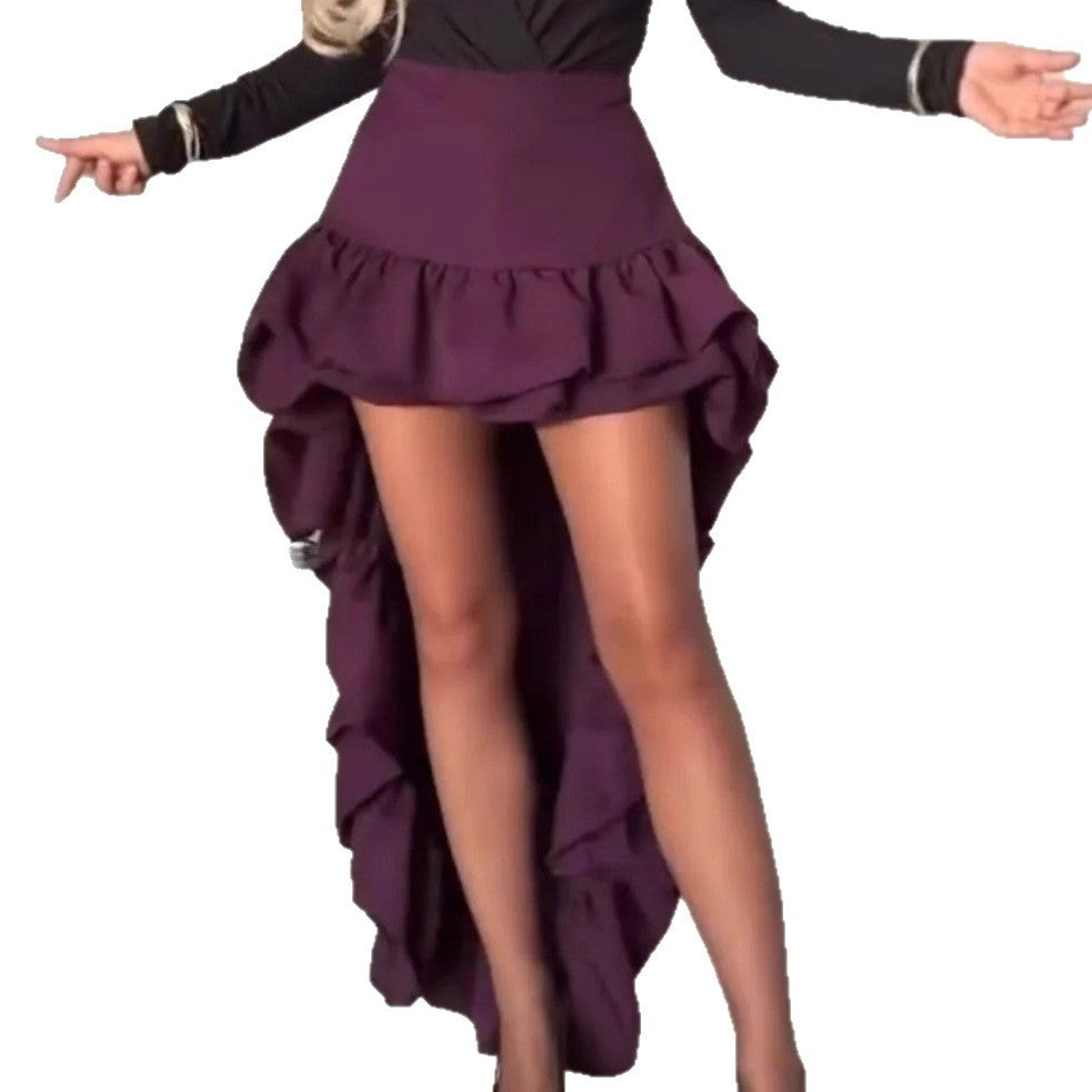 Elegant High-waisted Figure-flattering Skirt