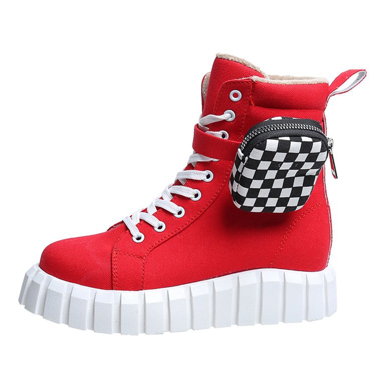 Punk Ankle Boots With Belt