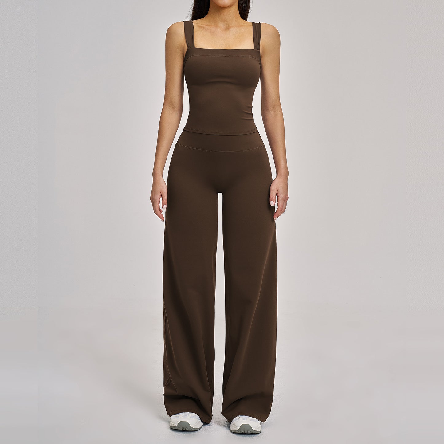 Women's Wide-Leg Sports Outfit