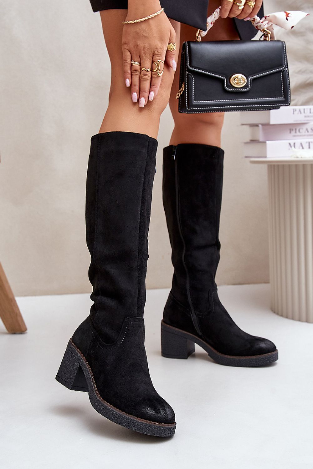  Heel boots model 202103 Step in style 