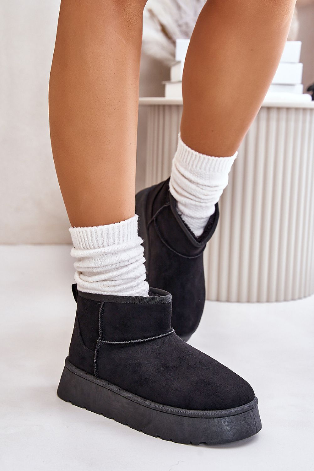  Snow boots model 202209 Step in style 