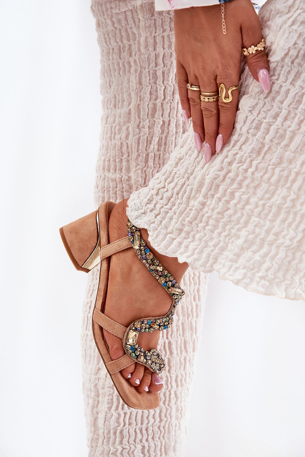  Heel sandals model 212356 Step in style 