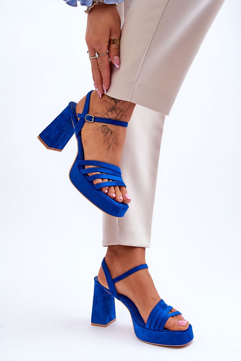  Heel sandals model 179123 Step in style 