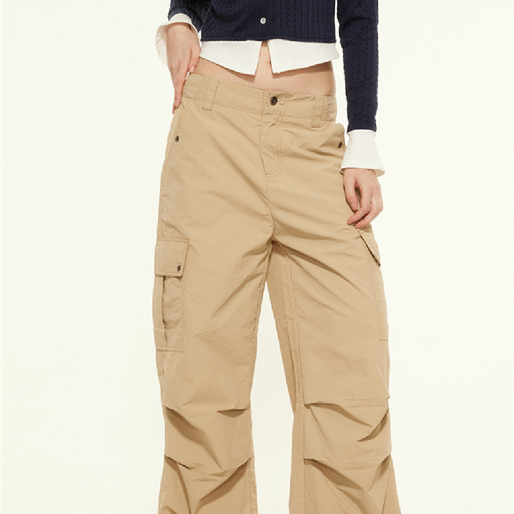 Fashion American-Style Hot Girl High-Waist Trousers