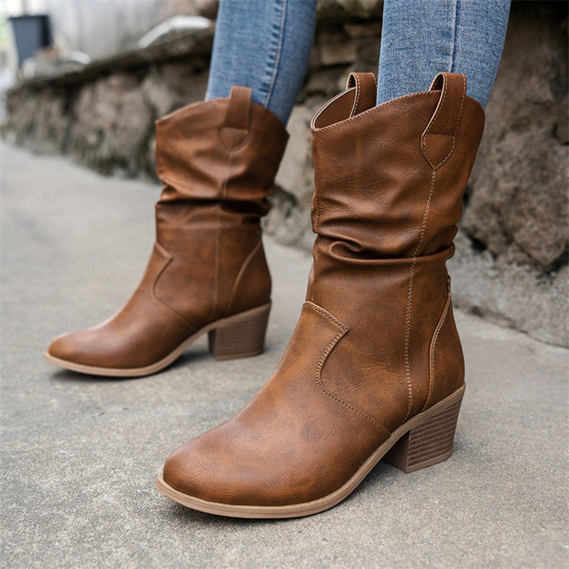 Vintage Western Cowboy Boots For Women