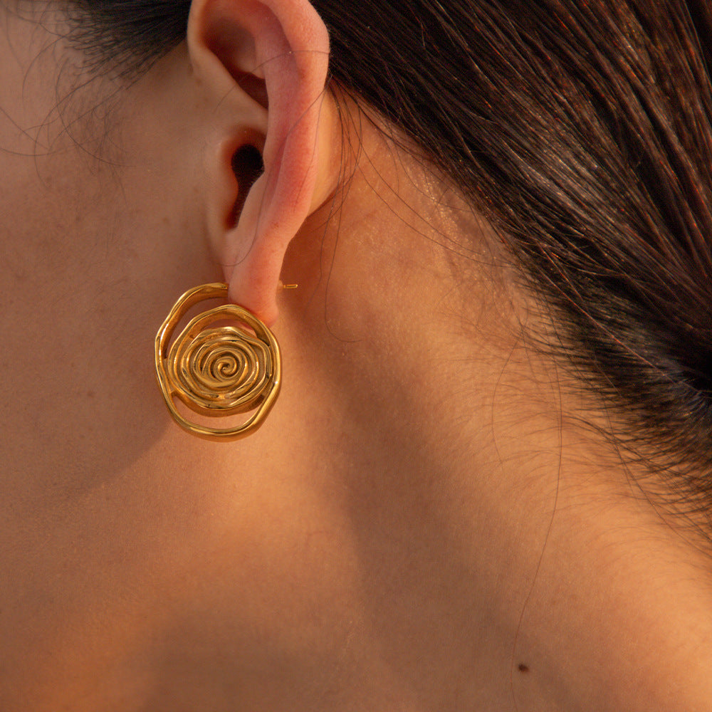Ins Titanium Steel Earrings
