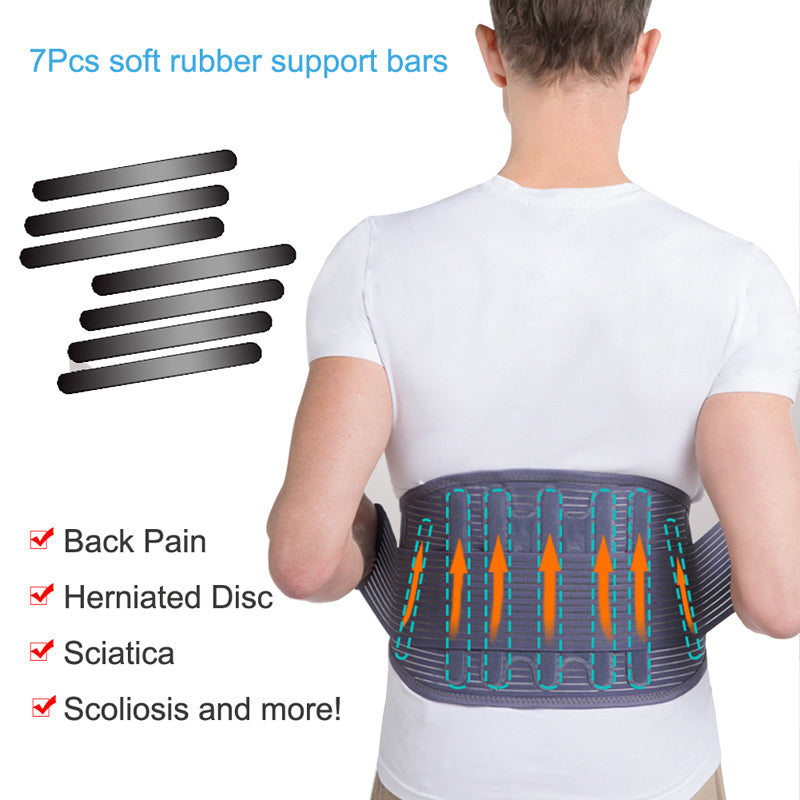 Hot-Pressed Waist Support Belt