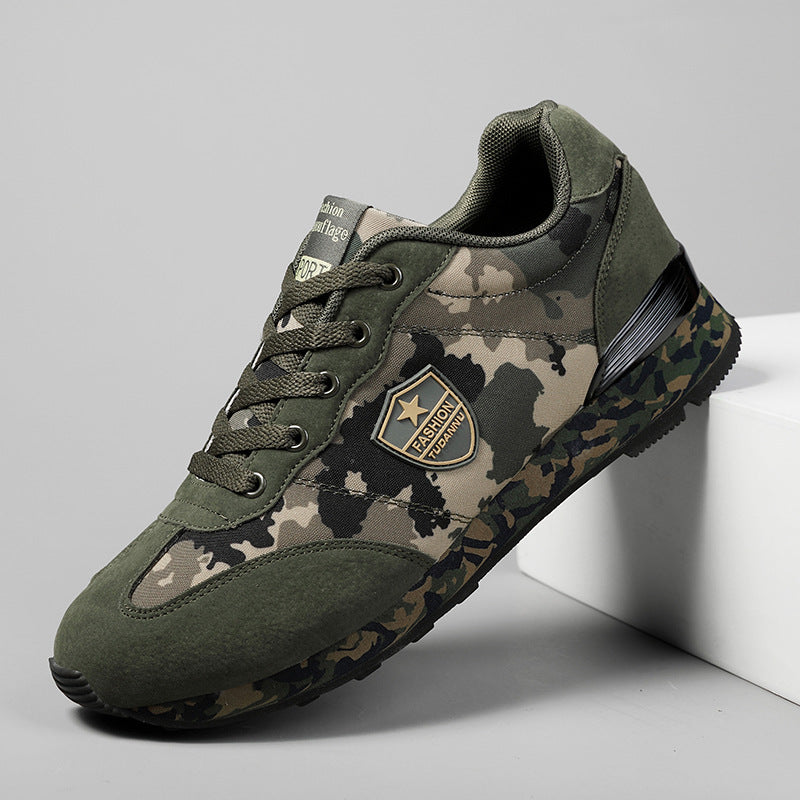 Rubber Camouflage Sports Shoes