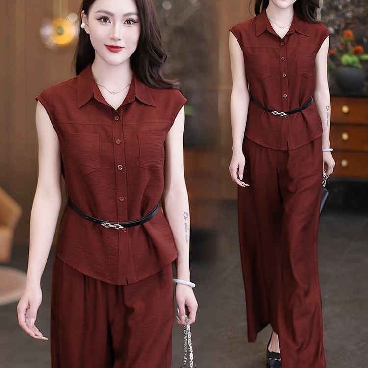 Casual Loose Sleeveless Outfit