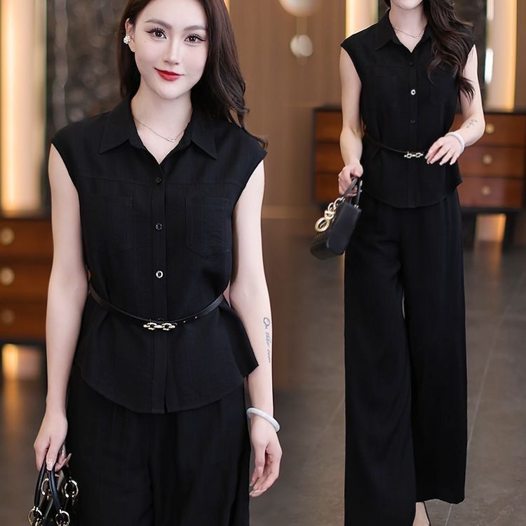 Casual Loose Sleeveless Outfit