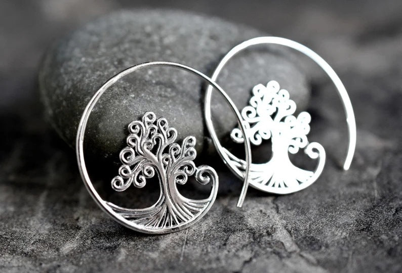 The Charm Of Round Hoop Earrings
