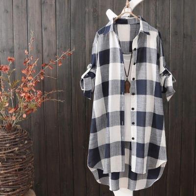 Korean-Style Sun-Protection Women's Mid-Length Shirt