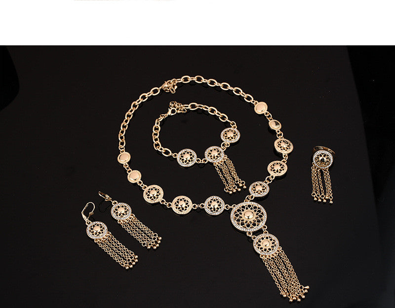 European & American Ladies' Party Jewellery Set