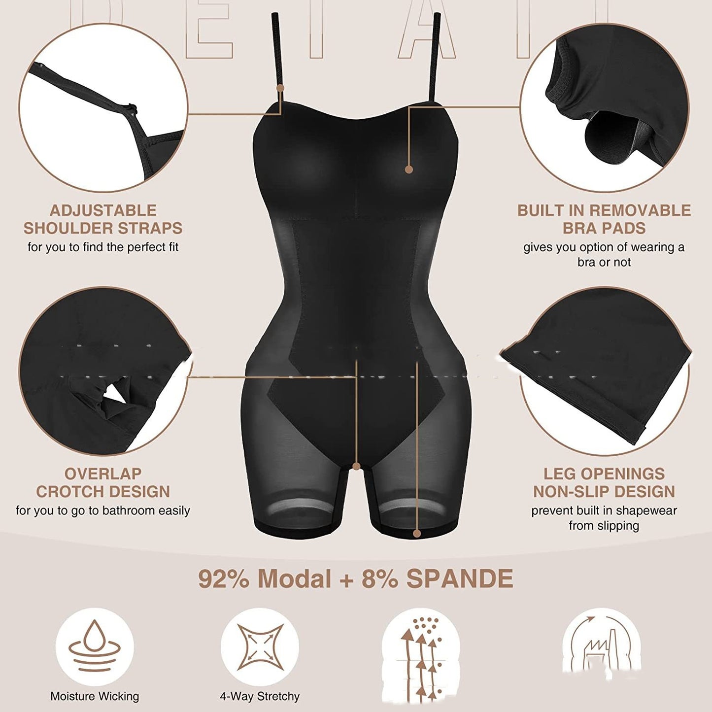 One-Piece Body-Shaping Dress For Women
