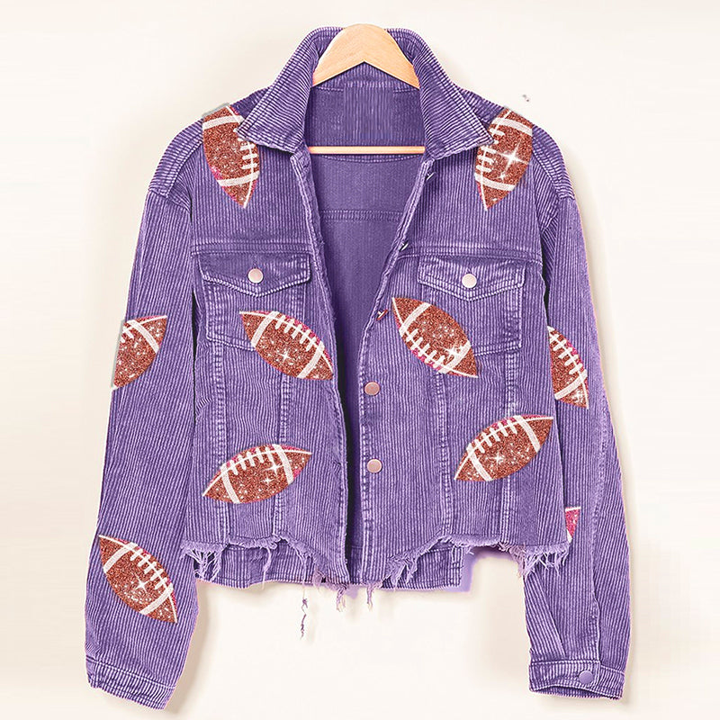 Fashion Corduroy Jacket For Women