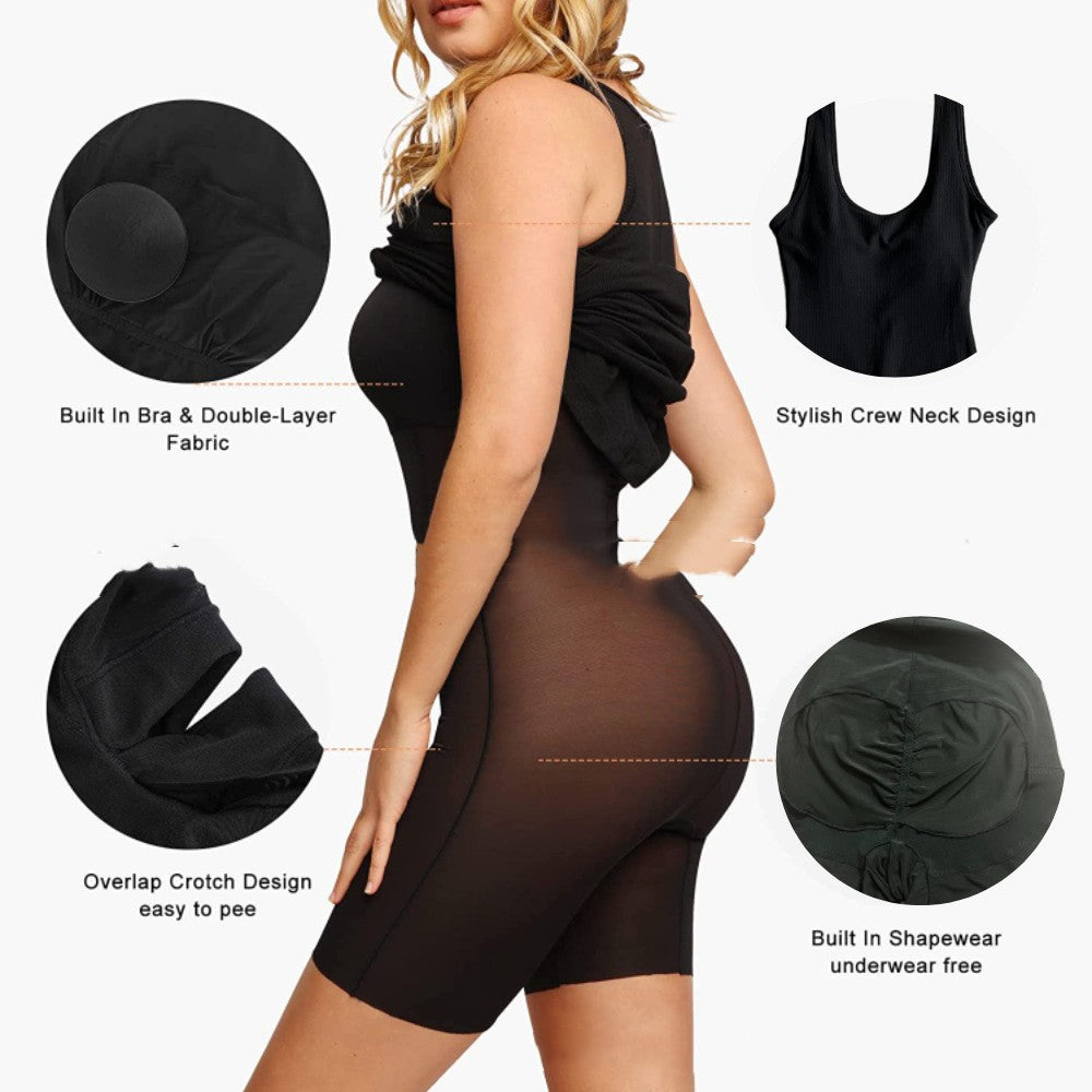One-Piece Body-Shaping Dress For Women