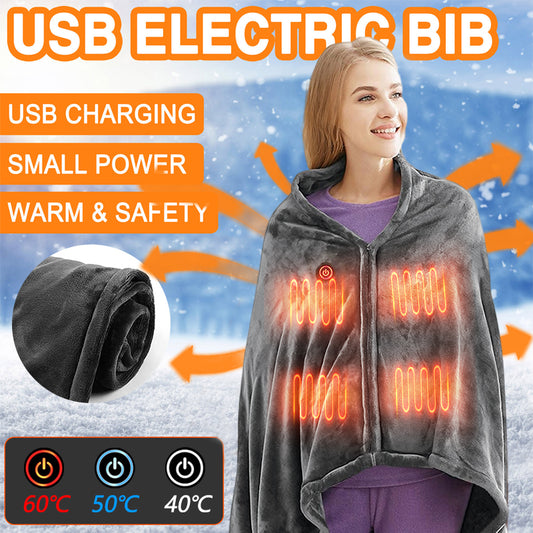 Body Warmer - USB-Heated Shawl