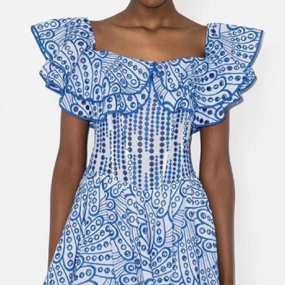 Women's Fashion Waist-controlled Holiday Dress