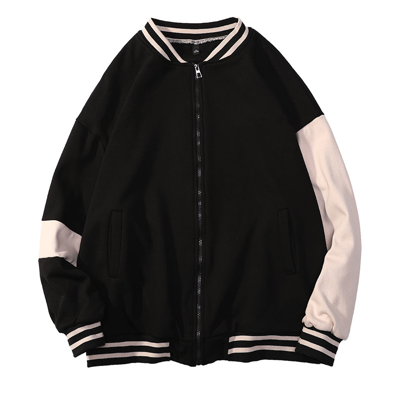 Women's Original Niche Baseball Design-Sense Sweater Jacket