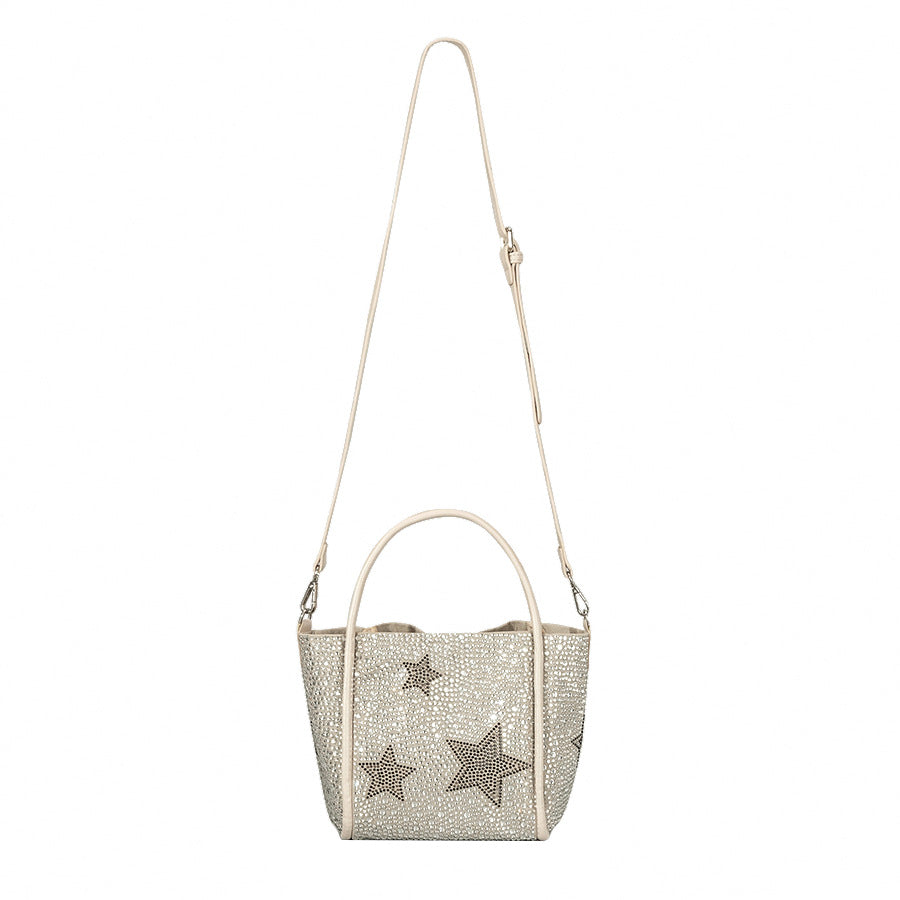 Rhinestone Shopping Handbag For Women