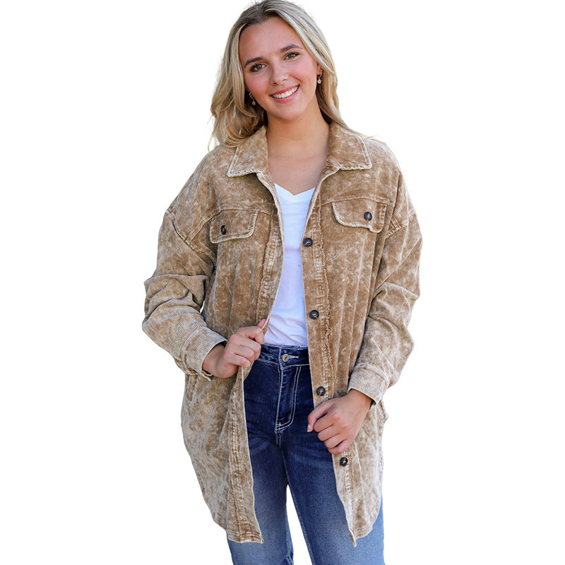 Loose Casual Shirt Jacket