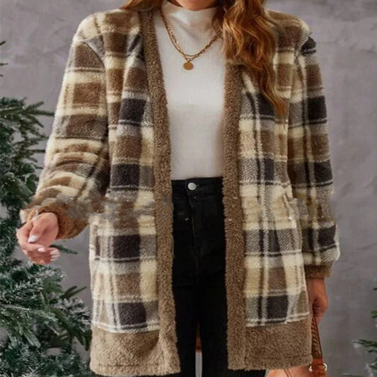 Plush Warm Cardigan Coat