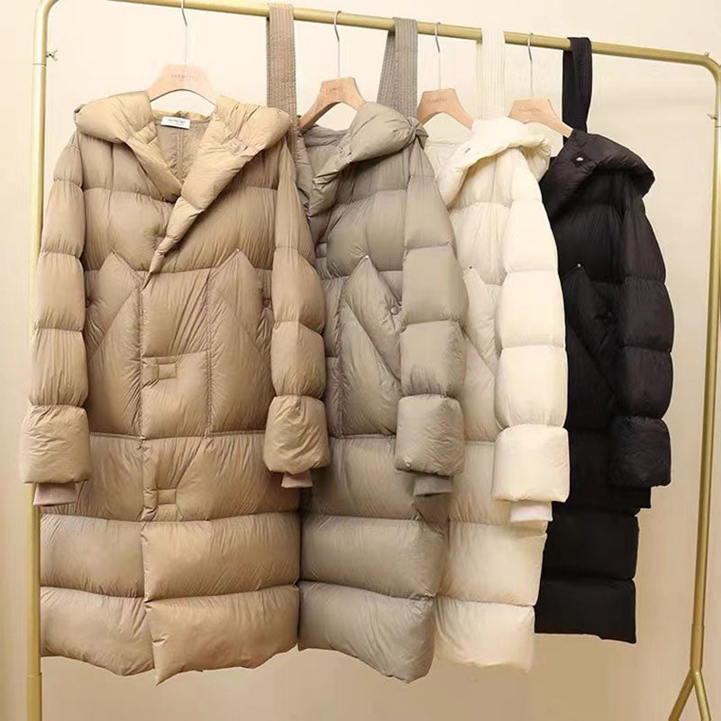 Long Down Jacket For Women