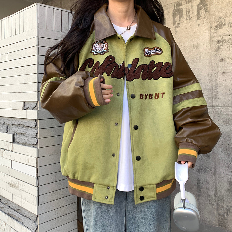 Niche American Baseball Jacket For Women