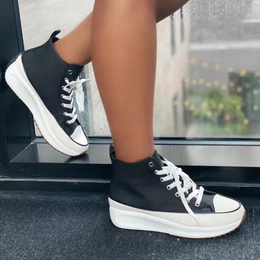 High-Top Platform Shoes For Women