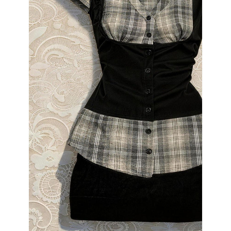 Retro Waist-Shaping Top & Flirty Skirt