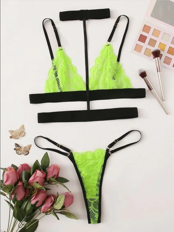 European And American Sexy Three-point Lingerie