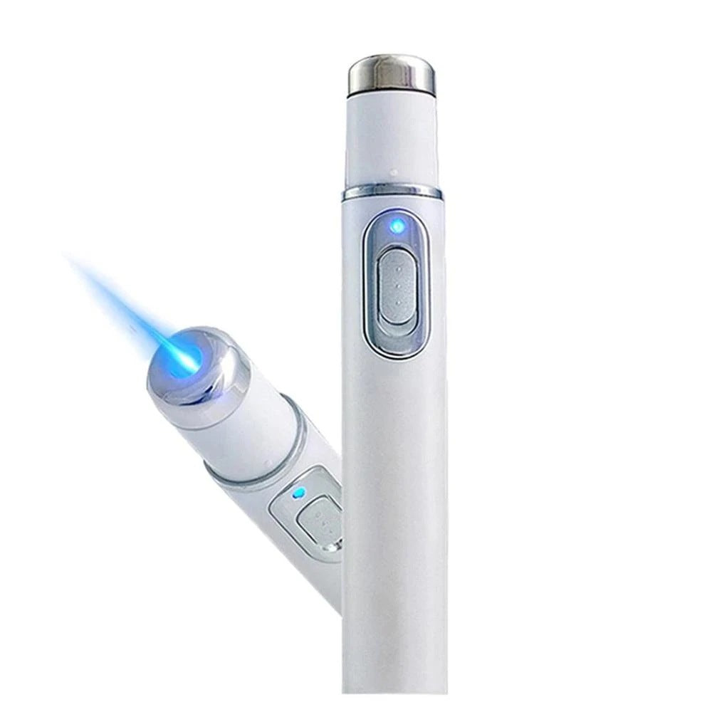 Blue Light Therapy Acne Laser Pen Soft Scar Wrinkle Removal Treatment Device