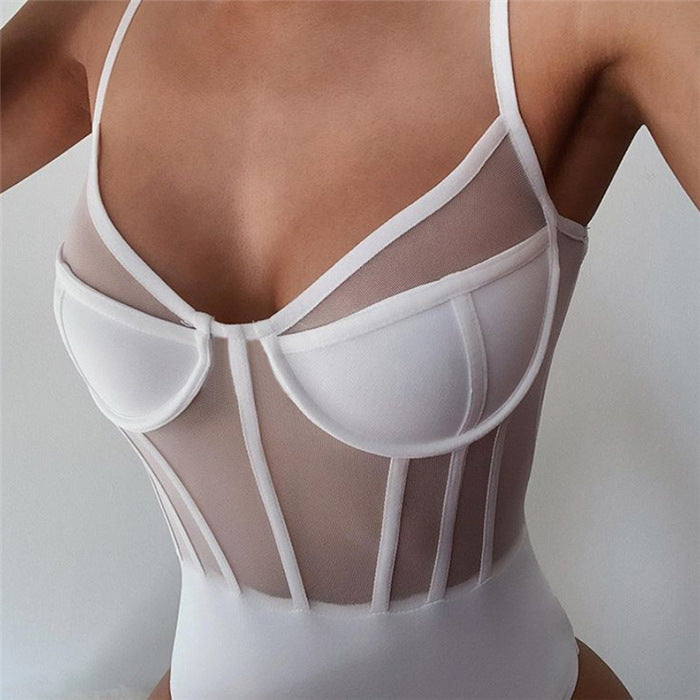 Versatile Bodysuit With Straps