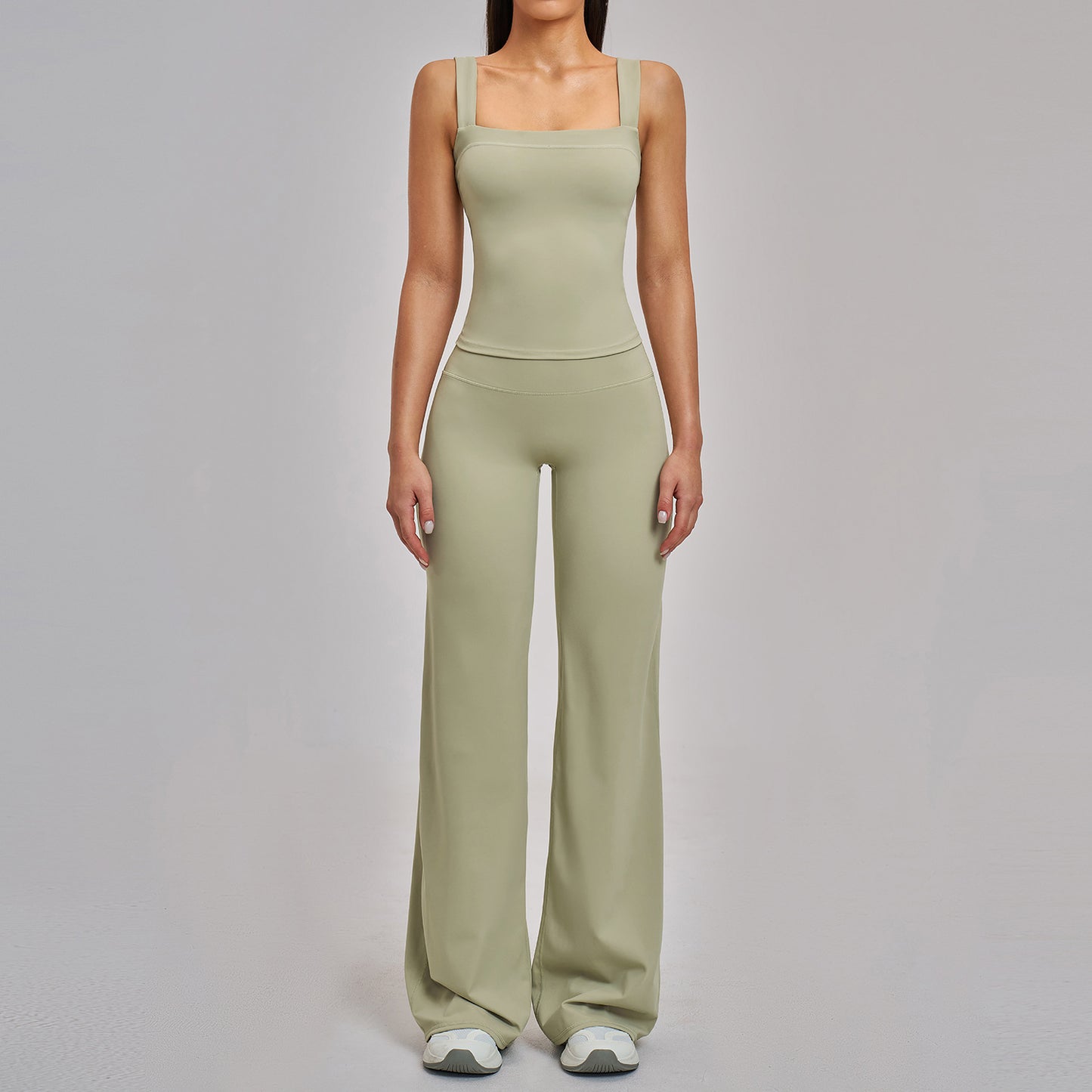 Women's Wide-Leg Sports Outfit