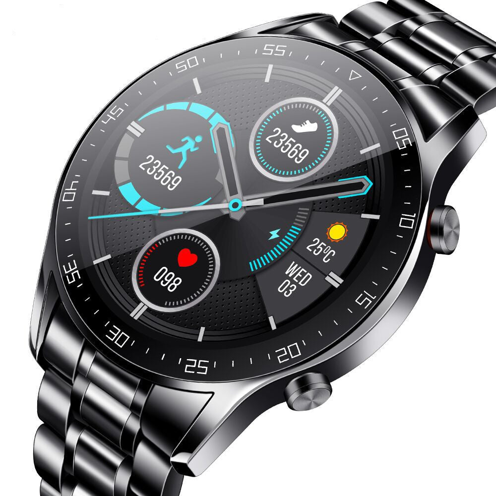 Steel Band Health Monitoring Bluetooth Watch